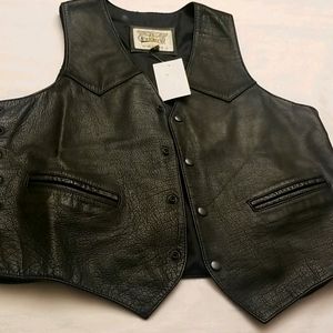 Men's Leather Vest